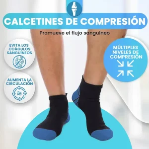 CALCETINES CORTOS COMPRESIÓN DOLCCIA®