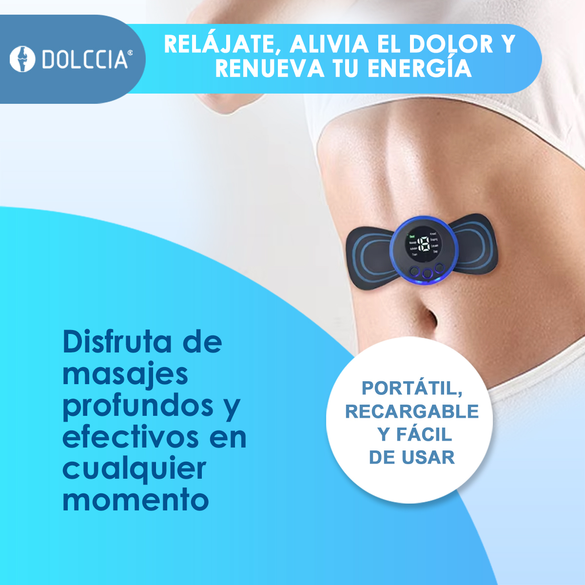 MASAJEADOR ESTIMULADOR DOLCCIA® - Imagen 4