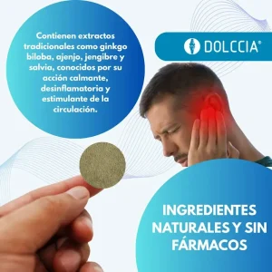 PARCHES ALIVIO TINNITUS DOLCCIA®