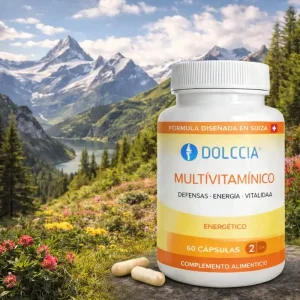 DOLCCIA ENERGÍA TOTAL MULTIVITAMÍNICO NATURAL (60 CÁPSULAS)®