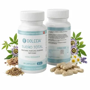 DOLCCIA SUEÑO TOTAL MULTIVITAMÍNICO NATURAL (60 CÁPSULAS)®