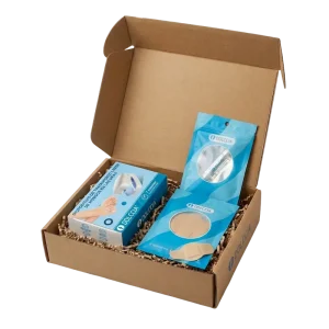 PACK RUTINA DE CUIDADO DE UÑAS DOLCCIA® – DISPOSITIVO DE LUZ, LÁPIZ DE CUIDADO Y PARCHES PROTECTORES