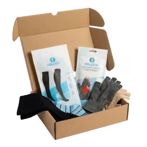 PACK FAVORITOS DE COMPRESIÓN DOLCCIA® – GUANTES Y CALCETINES DE COMPRESIÓN