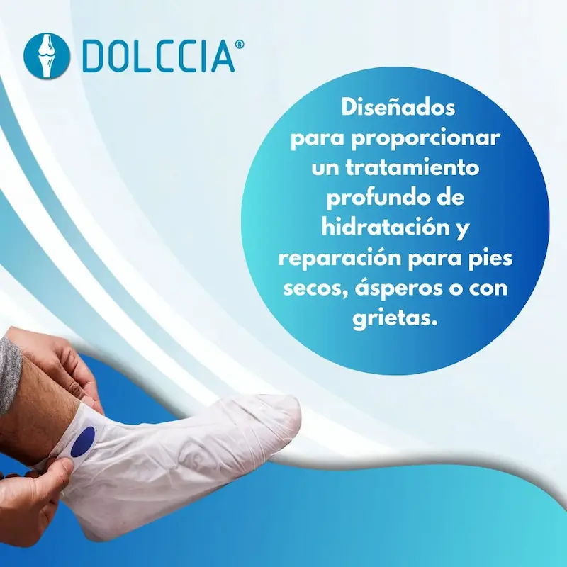 CALCETINES MASCARILLA HIDRATANTE PARA PIES DOLCCIA® - Imagen 4