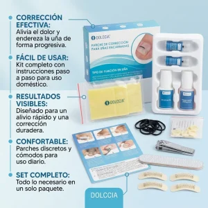 KIT CORRECTOR PARA UÑAS ENCARNADAS DOLCCIA®