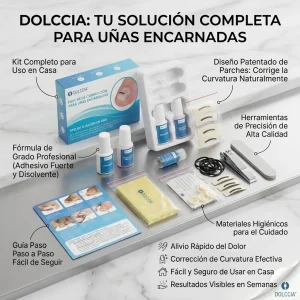 KIT CORRECTOR PARA UÑAS ENCARNADAS DOLCCIA®