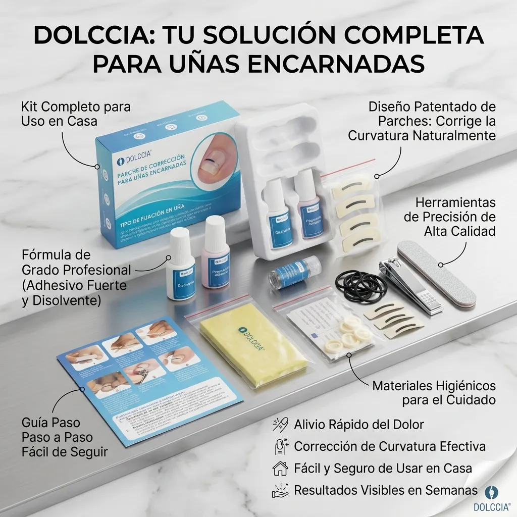 KIT CORRECTOR PARA UÑAS ENCARNADAS DOLCCIA® - Imagen 4