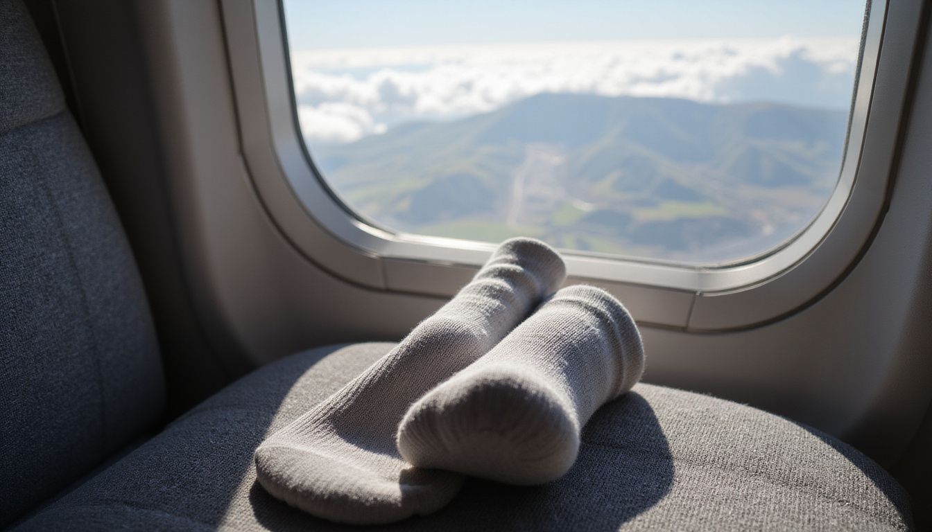 Lee más sobre el artículo Calcetines de compresión para viajes y vuelos largos