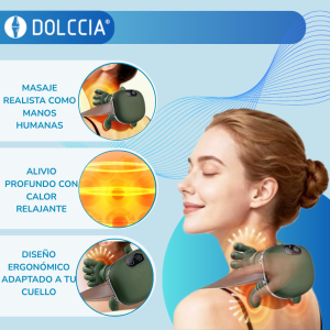 MASAJEADOR DE CUELLO Y HOMBROS BIÓNICO DOLCCIA®