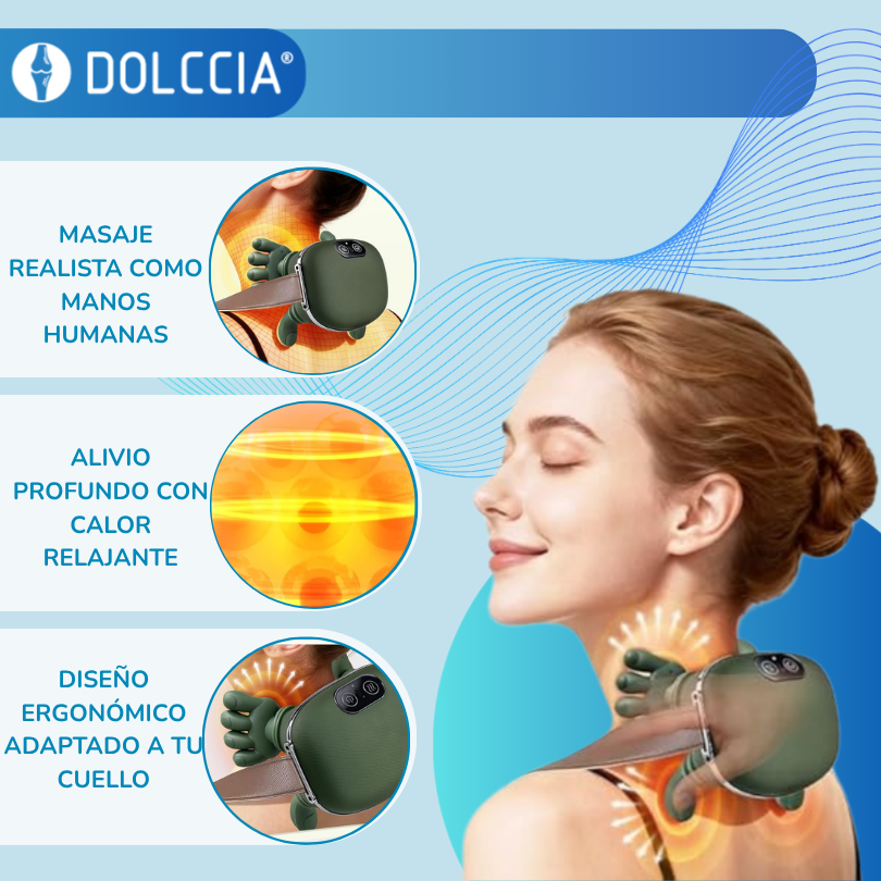 MASAJEADOR DE CUELLO Y HOMBROS BIÓNICO DOLCCIA® - Imagen 2