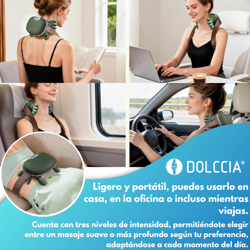 MASAJEADOR DE CUELLO Y HOMBROS BIÓNICO DOLCCIA® - Imagen 3