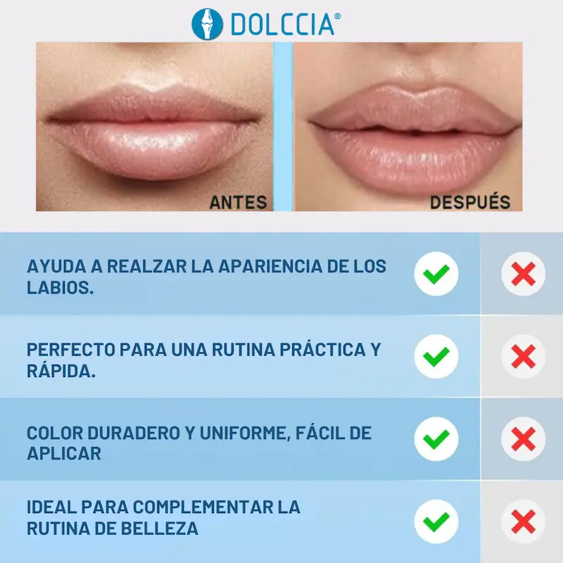 TINTE PARA LABIOS DE LARGA DURACIÓN DOLCCIA® (COLABORACIÓN CON LOVVIA) - Imagen 2