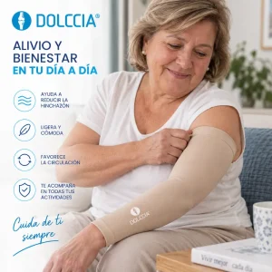 MANGA DE COMPRESIÓN PARA BRAZOS DOLCCIA®