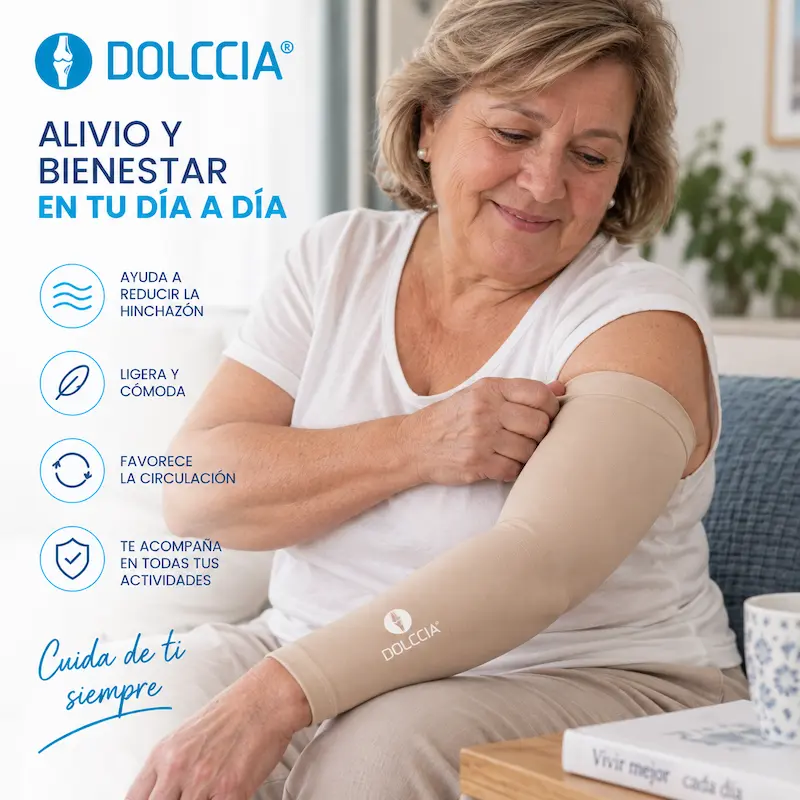 MANGA DE COMPRESIÓN PARA BRAZOS DOLCCIA® - Imagen 4